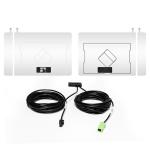 V.S.W.R≤1.8 HOT IN JAPAN VHF/UHF Ltype Digital Film Radio Car Antenna TV GPS