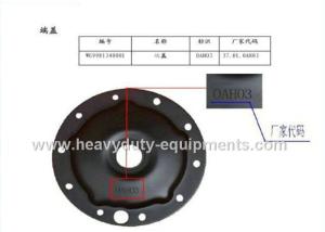 China sinotruk spare part End Cover part number 199112340001 with warranty factory
