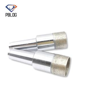 China High Quality CNC Hole Cutting Glass Tiles Porcelain Grinder Drilling Machine Diamond Grill Bit Set factory