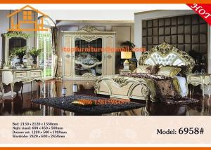 China wholesale made in China antique cheap used bedroom furniture set for sale factory