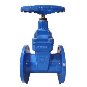 China Soft seated Rubber Resilient Seated Gate Valve Dn400 factory