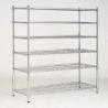 Buy cheap 6 Tier Adjustable Industrial Wire Sheling Office Wire Racking Industrial Storage from wholesalers