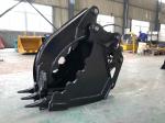 PC200 Excavator Thumb Bucket , Hydraulic Thumb Grab For Land Clearing
