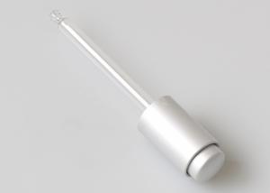 China 20mm Glass Bottle Dropper Cap Cosmetic Packaging Push Button Silver factory