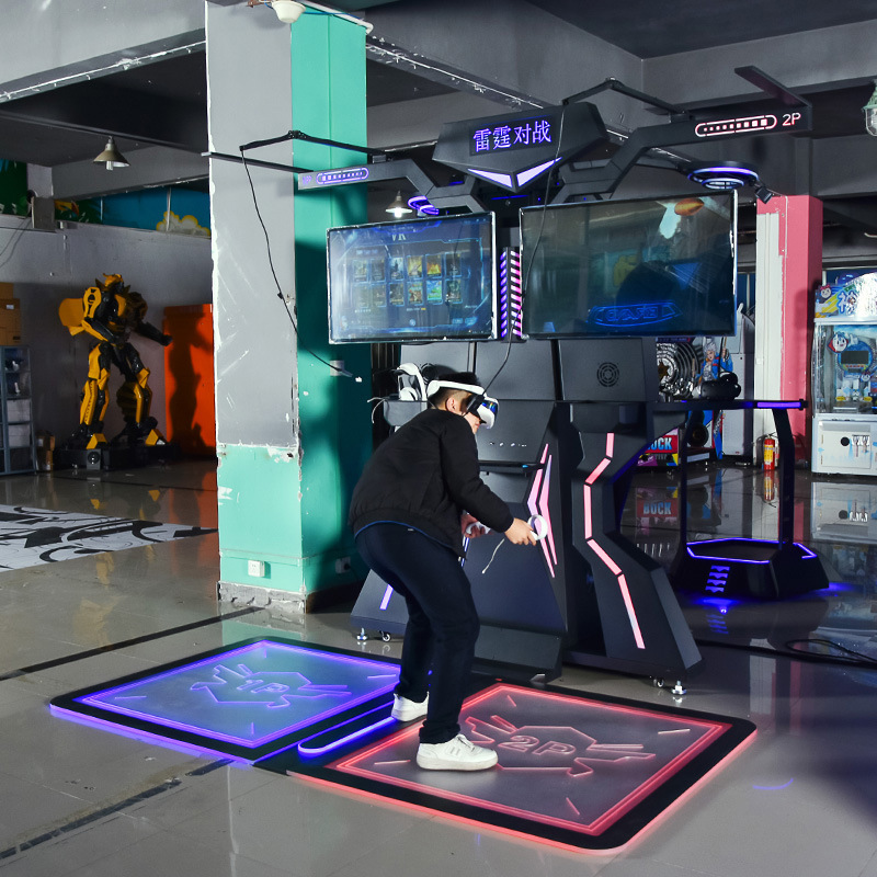 220V/110V VR Arcade Shooter 2 Players Immersive Experience For Kids