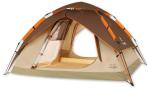 Double Outdoor Camping Tent Water Resistance Well Ventilated Quickly Assemble