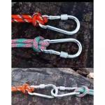 Heavy-Duty Metal Swivel Keychain Carabiner Ceiling Fan Wall Mount Swing Hammock