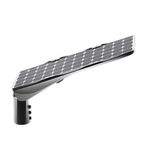 China AC DC Hybrid 50W 160lm/w Solar Power LED Streetlight 12V50Ah factory