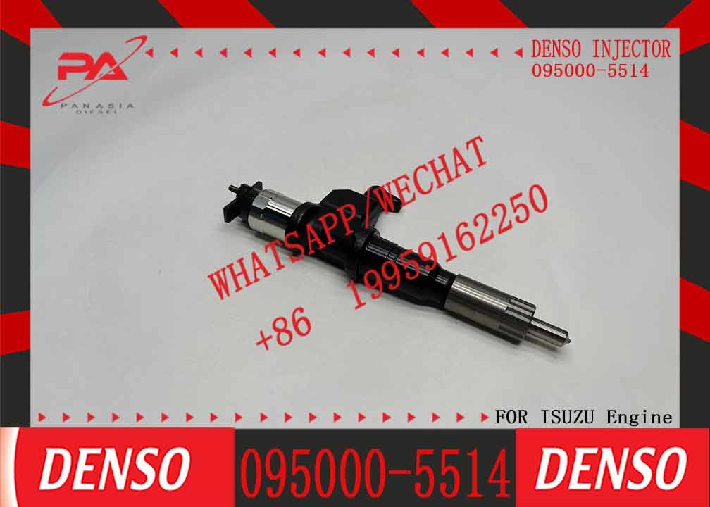 High Quality Common Rail Injector 095000-5512 095000-5513 095000-5514 for 6WF1 6WG1 Diesel Nozzle