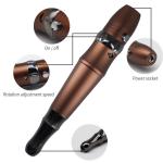 DC10V 1A Permanent Makeup Tattoo Kit Tatoo Gun For Eyebrow Trimming