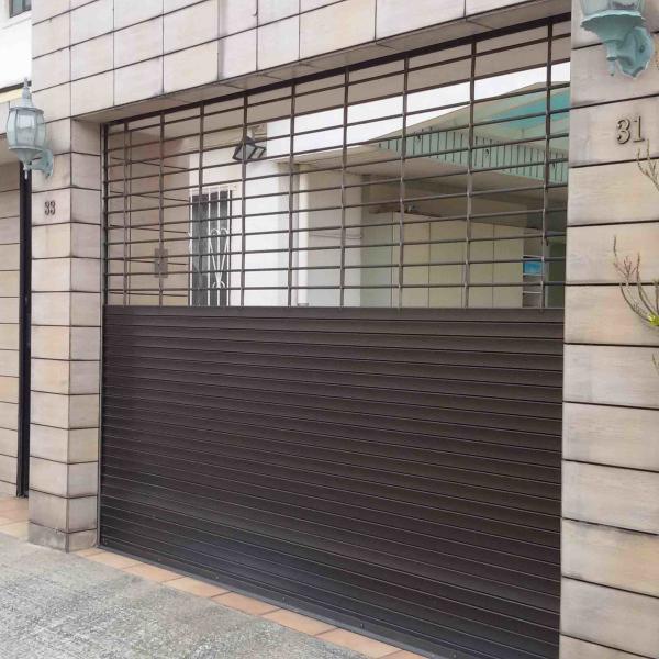 Transparent Punched Steel Roller Shutter Door Electric Roller Shutter Garage