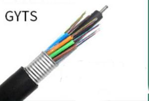 China Telecommunication 4 Core Fiber Optic Cable Outdoor Single Mode Fiber GYTS National Standard factory