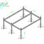 Lightweight Outdoor Square Aluminum Stage Truss