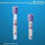 EDTA Blood Draw Vacuum Tube 3 years Shelf Life For clinical haematology