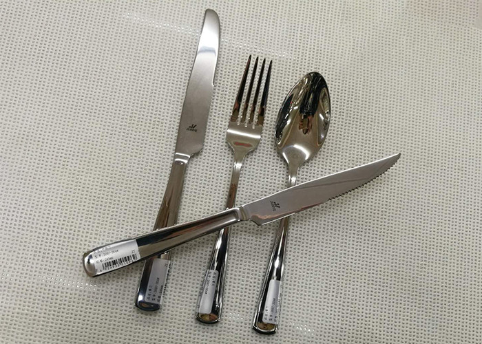 Stainless Steel 304# Flatware Sets Of 20 Pieces Steak Knife Dinner Fork Serving Spoon