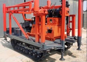 China Full Hydraulic Durable Water Well Drilling Rig With 180 Meters Drilling Depth factory
