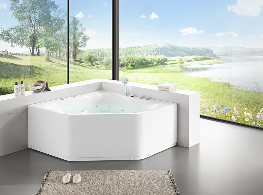 Modern Freestanding Bathroom Tubs 360L Capacity 2850W Acrylic