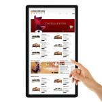 65 inch ultra big size indoor wall mount digital signage lcd display monitor
