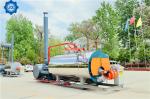 Industrial 2ton 150hp Mobile Type Diesel Oil Fired Horizontal Steam Boiler For