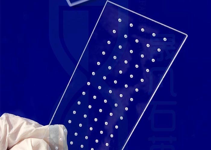 Rectangle Polished Quartz Glass Plate Sheet High Temperature Resistant