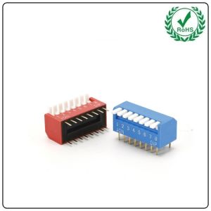 Waterproof Electronic Dip Switch , Circuit SPST Waterproof Dip Switch