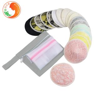 Eco Friendly Lightweight Reusable Bra Pads Breastfeeding Pads Reusable