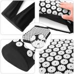Antislip Body Buliding Massage Acupressure Yoga Mat Easy Relief Portable