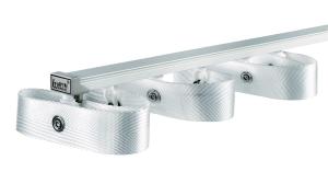 China drapery clip rings shower rail and curtain privacy curtain track nice finished factory