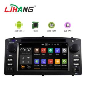 Radio GPS Navigation Android Car DVD Player With Android 7.1 SD USB Stereo
