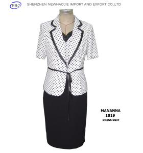 China skirt suit manufacturer ladies suit design factory