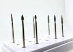 Bud Shape Diamond Grinding Stones Electroplated Polishing Bur Dental
