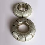 Electroplated Stone Edge Diamond Profiling Wheel For Marble Grinding Wheel Stone