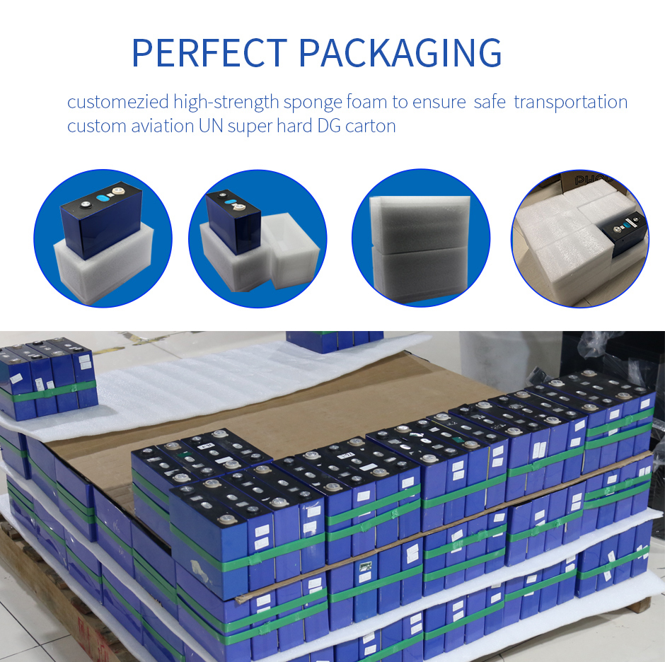 3.2V LiFePO4 Cell Pack with Operating Temp Range of -20℃~65℃