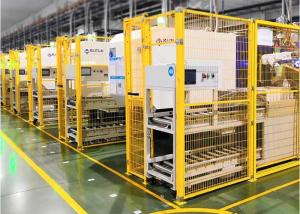 China 4.5mm Workshop No Climb Security Fence Powder Coating Steel factory