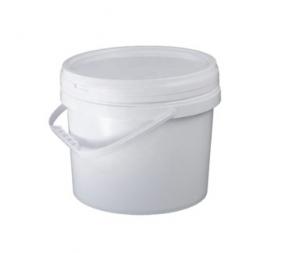 China 20cm Plastic Paint Bucket Lightweight White Five Gallon Buckets Thickened factory