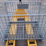 500kg Collapsible Wire Cage Foldable Wire Mesh Storage Cages Odm