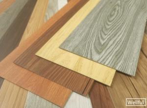 China Fire Resistance Wood LVT Vinyl Flooring 2.0mm Wear Layer 0.07mm on sale