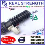 DELPHI 4pin injector 22218106 Diesel pump Injector V-O-L-V 22218106 BEBE5L14001