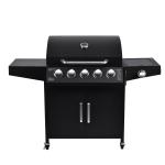 5 Burner Smokeless Propane Gas Outdoor Camping Bbq Cooking Oven Grill with