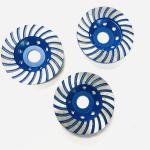 4" 22.23mm Innner Hole Turbo Concrete Grinding Wheel For Granite Marble