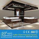 Hot sale Watch jewelry Counter Glass Display showcase with LED