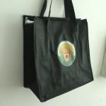 TPCB023 Waterproof Cooler Bag Black Hot Transfer Printed Non Woven