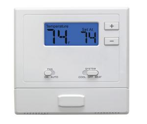 China Digital Electric Heat Thermostat / Grow Room Thermostat For Electric Furnace factory