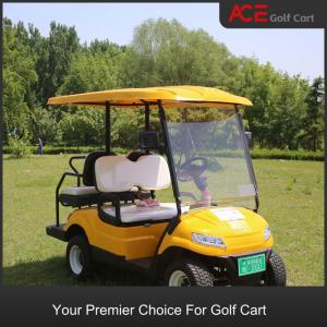 China Multiple Colors 4 Seater Golf Cart With Self Adjusting Steering System factory