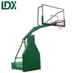 Green Outdoor Permanent Basketball Hoop Professional Basketball Stand Basketball