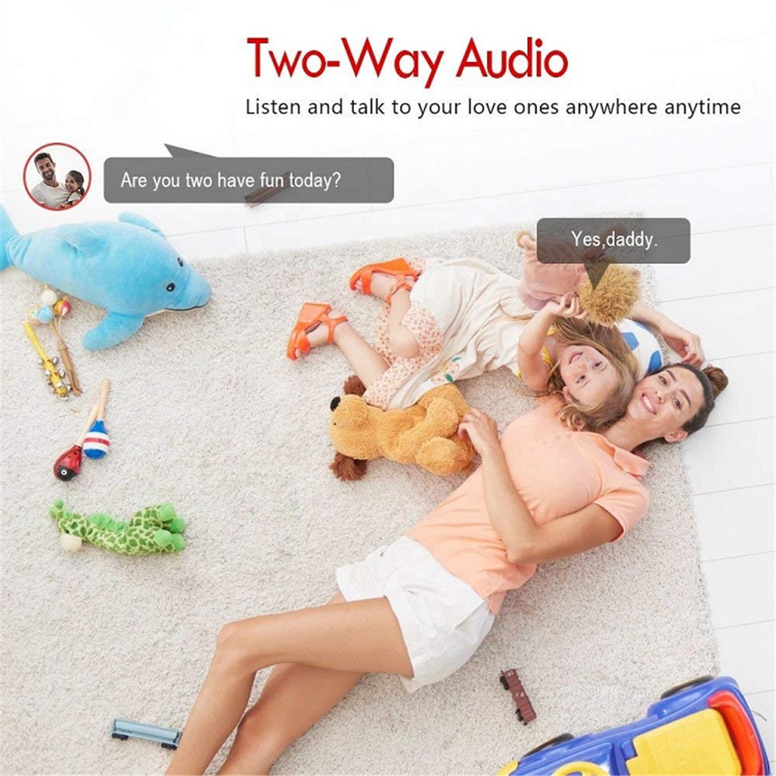 Smart Unistone 2MP Indoor Wireless Wi-Fi PTZ Camera(US-IW205)