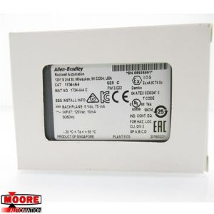 China 1734-IA4 1734IA4 Allen Bradley AB It has 2 or 1 group of 4 Inputs and an Input Voltage of 120 Volts AC with an POINTB factory
