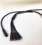Suringmax Electric Bike Spare Parts 5 In 1 Waterproof Connection Cable For Motor
