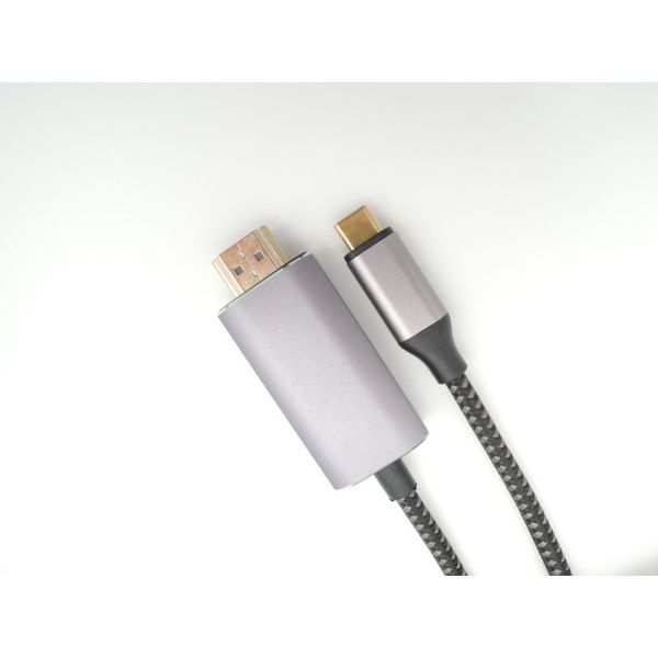 China MacBook Pro 10 Feet 4K 60Hz 30AWG USB C To HDMI 2.0 Cable factory