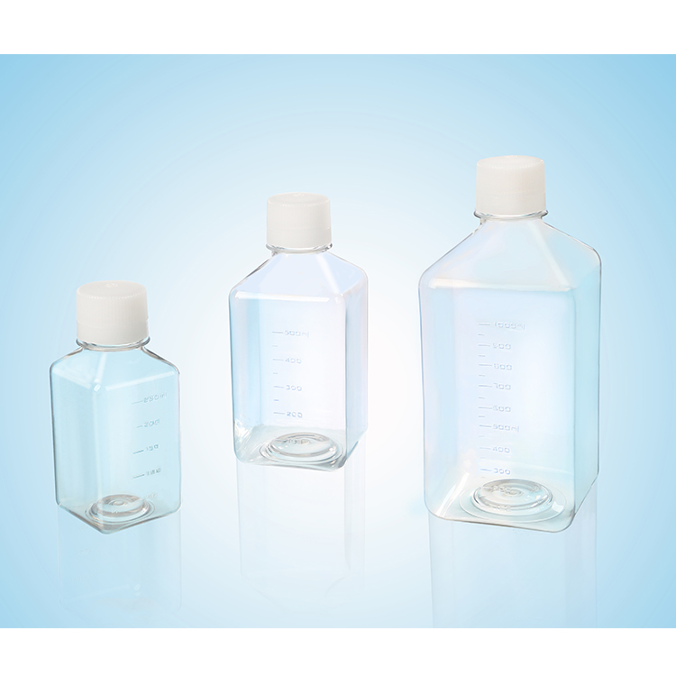 Laboratory Small Sample bottles Plastic Media bottles